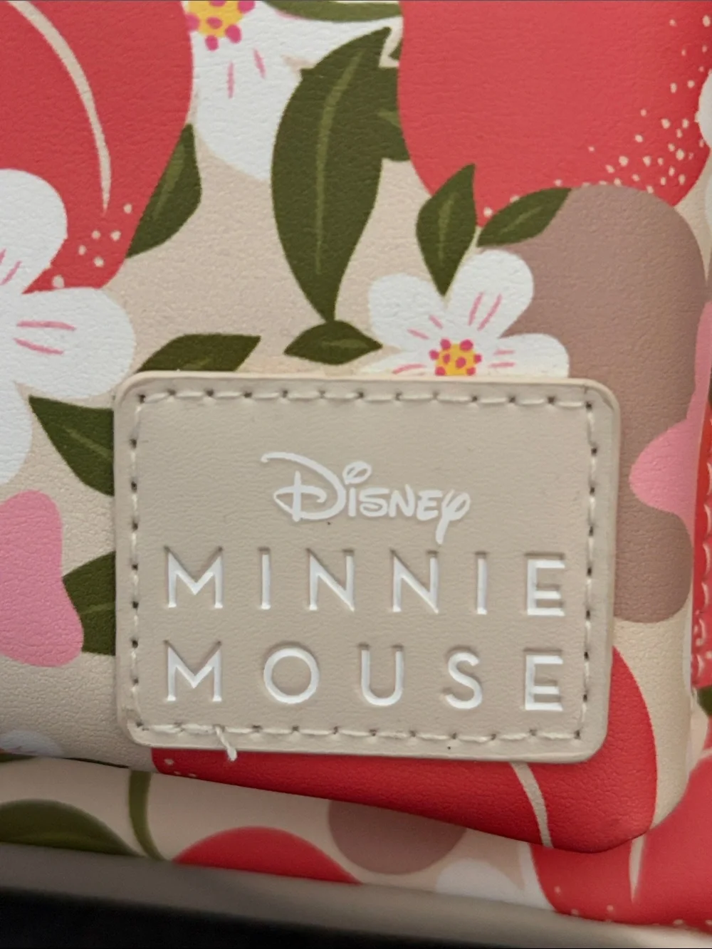 Disney Bioworld Minnie Mouse Peach Backpack